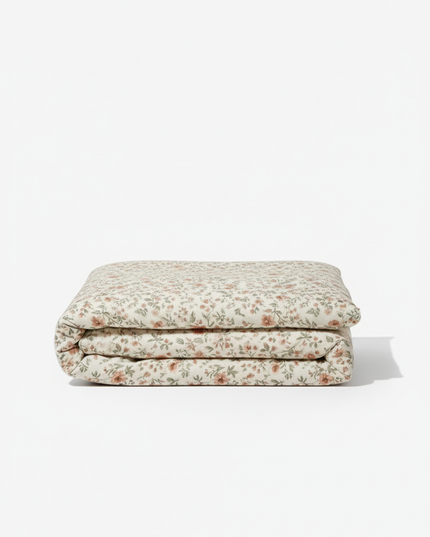 Jardin d’Aube - Housse de Couette en percale de coton, pureté et douceur