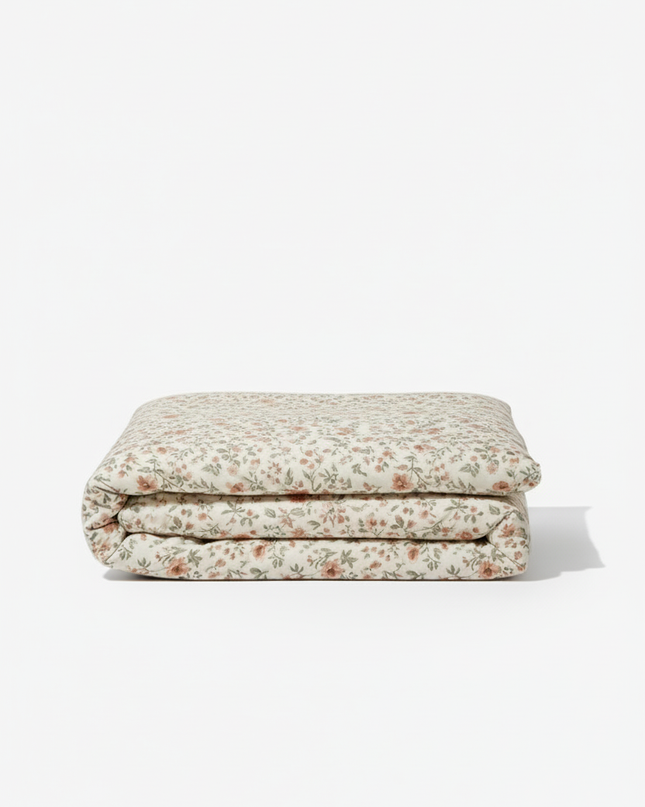 Jardin d’Aube - Housse de Couette en percale de coton, pureté et douceur