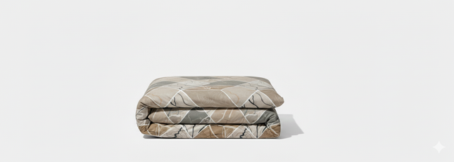 Sierra - Housse de couette en coton mercerisé, moderne et graphique