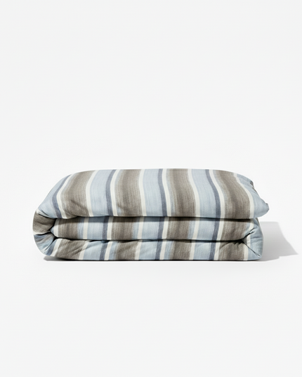 Perle de Lin – Housse de couette en Percale de Coton, moderne et épurée