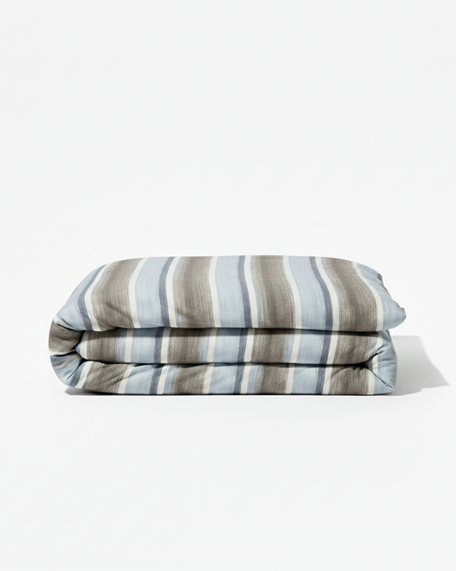 Perle de Lin – Housse de couette en Percale de Coton, moderne et épurée