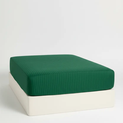 Drap - housse en satin de coton à fines rayures140x200MaisonTextile