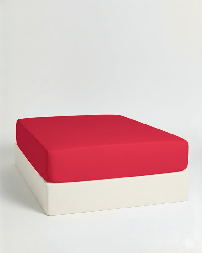 Drap-Housse Uni en Percale de Coton 100 fils – Douceur, Fraîcheur et Élégance