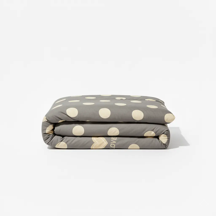 Housse de couette en percale de coton | Douce & romantique - Linge de lit haut de gamme - MaisonTextile