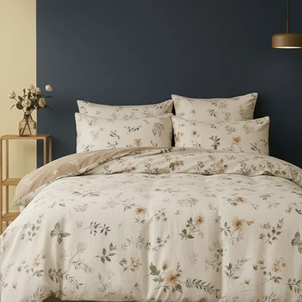 Housse de couette en percale de coton | Florale & bohème140x200MaisonTextile