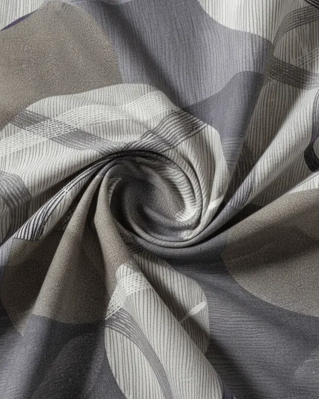 🧾 Housse de couette en polycoton renforcé | Graphique & contemporaine140x200MaisonTextile