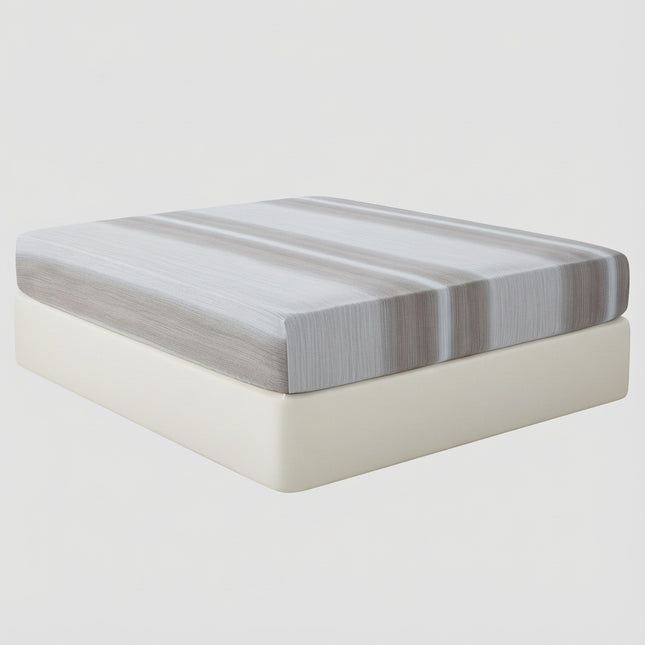 Drap-Housse Percale de Coton – Perle-Gris