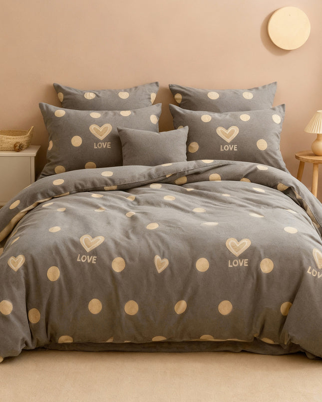 Parure de lit en coton percale premium