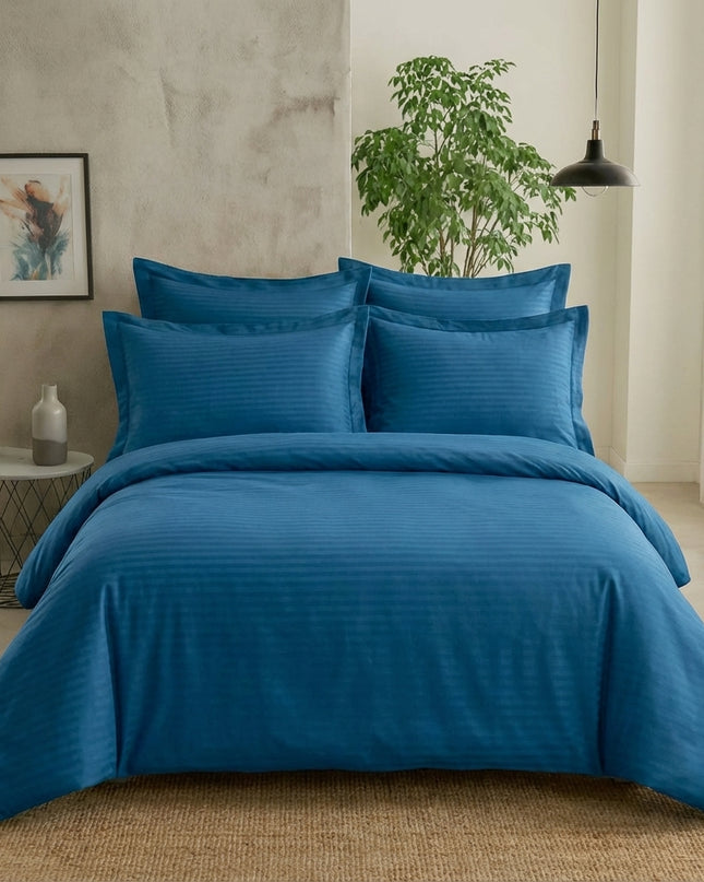 Parure de lit en satin de coton deluxe