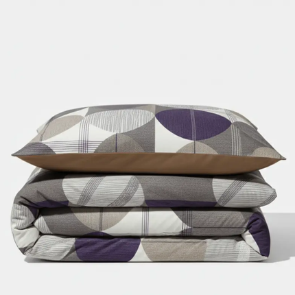 Parure de lit en polycoton renforcé | Graphique & contemporaine140x200MaisonTextile