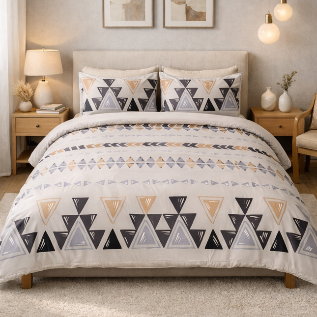 Parure de lit en polycoton renforcé