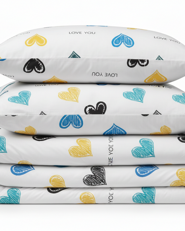 Parure de lit en polycoton renforcé