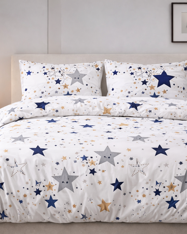 Parure de lit en polycoton renforcé